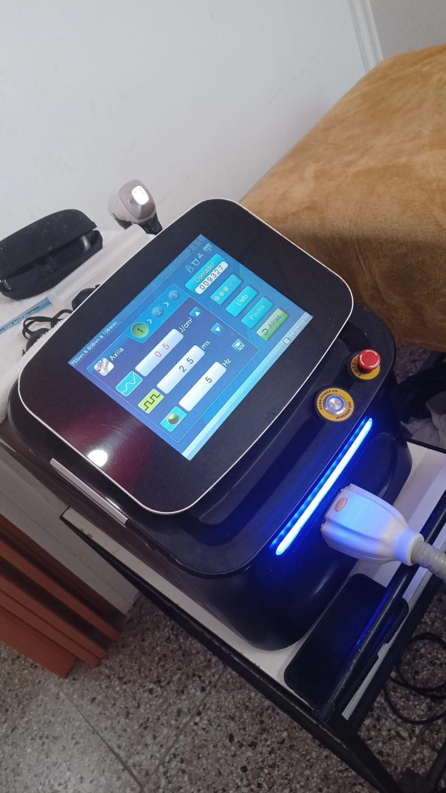 Equipamiento de depilación láser Bella donna
