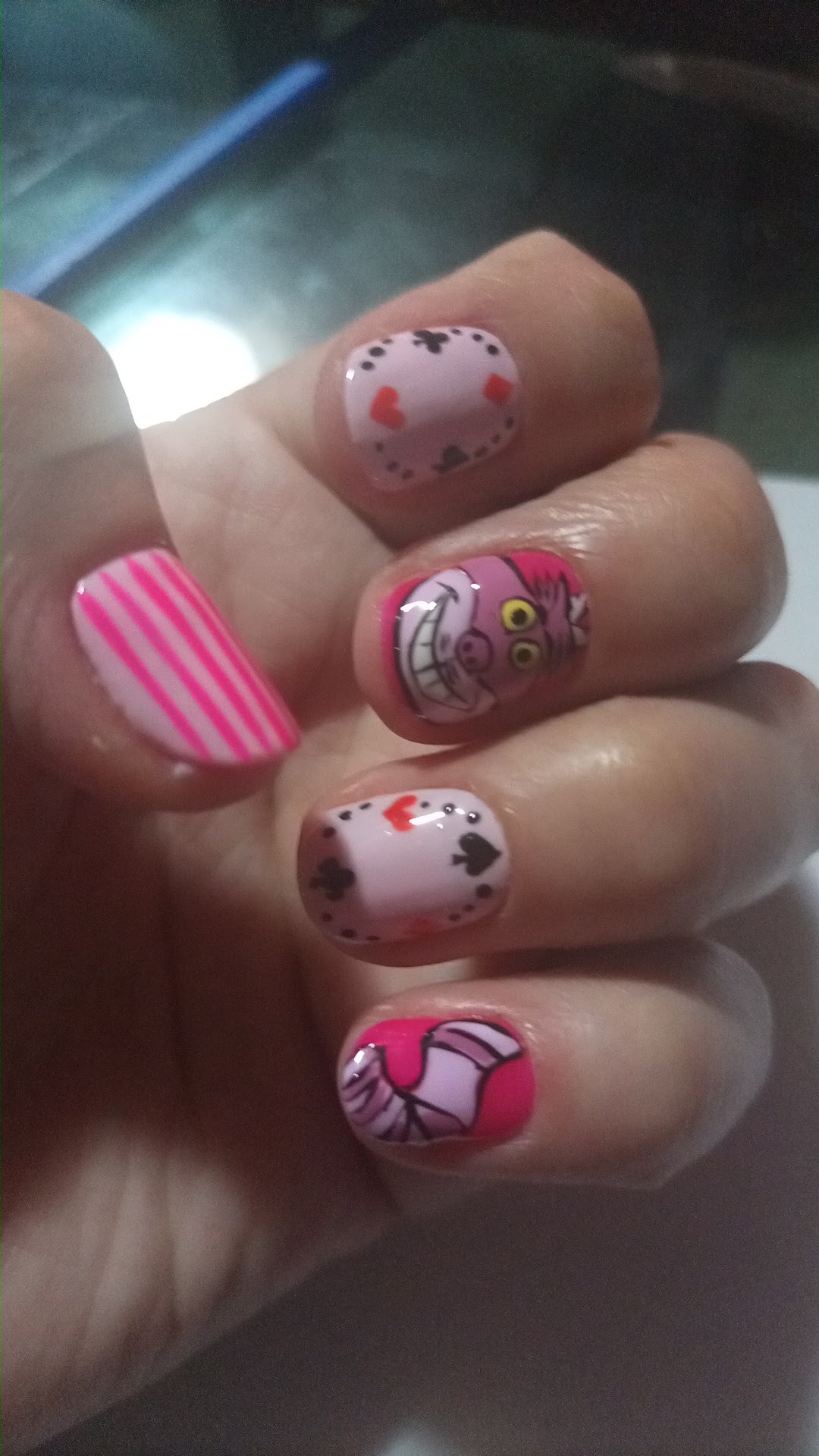 Nail art Bella donna